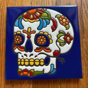 Final Markdown - Sugar Skull Decorative Tile